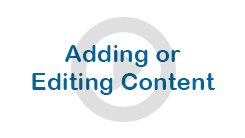 Adding or Editing Content